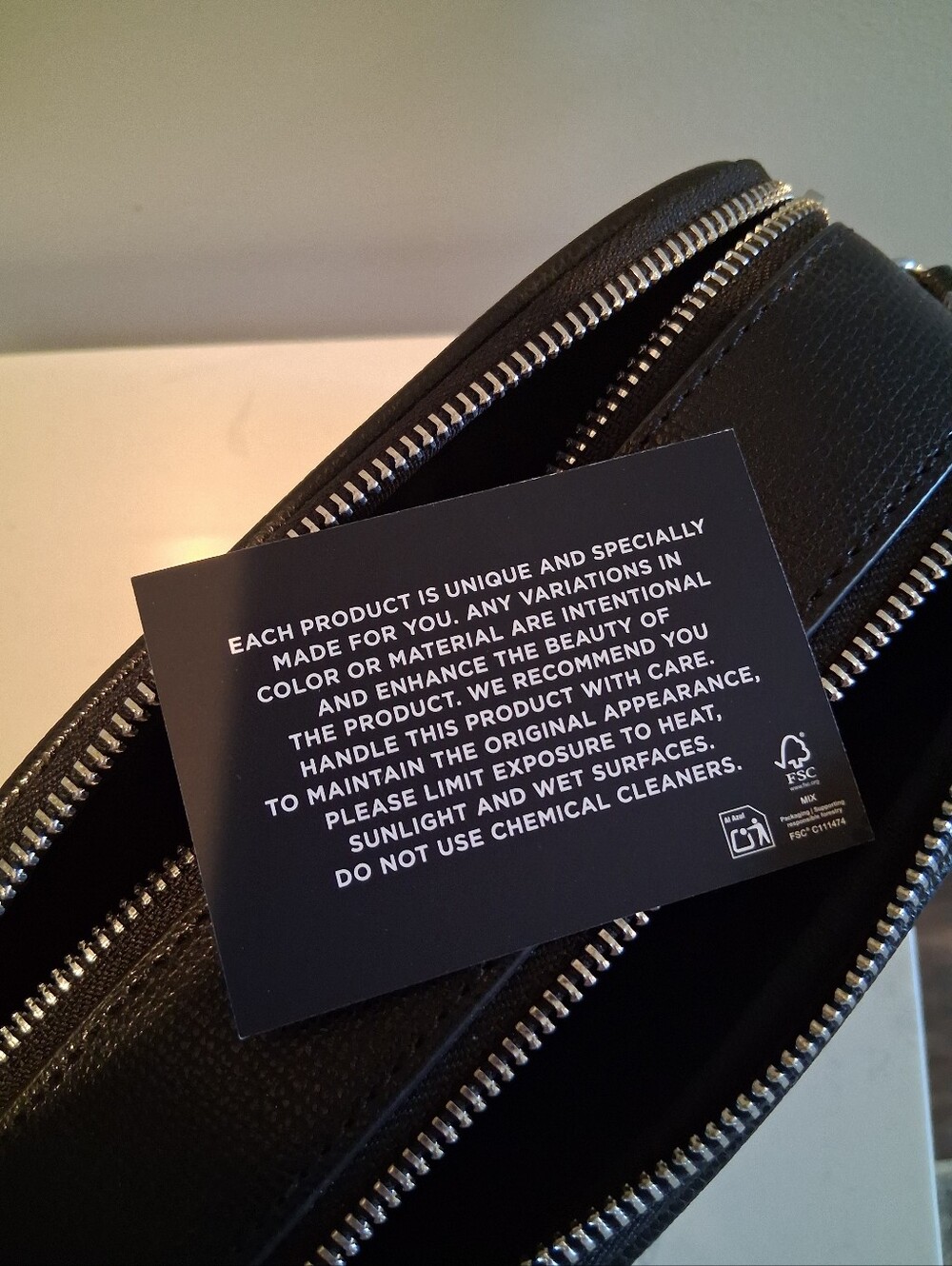Karl Lagerfeld Double Zipper Black Bag - Picture 9 of 10